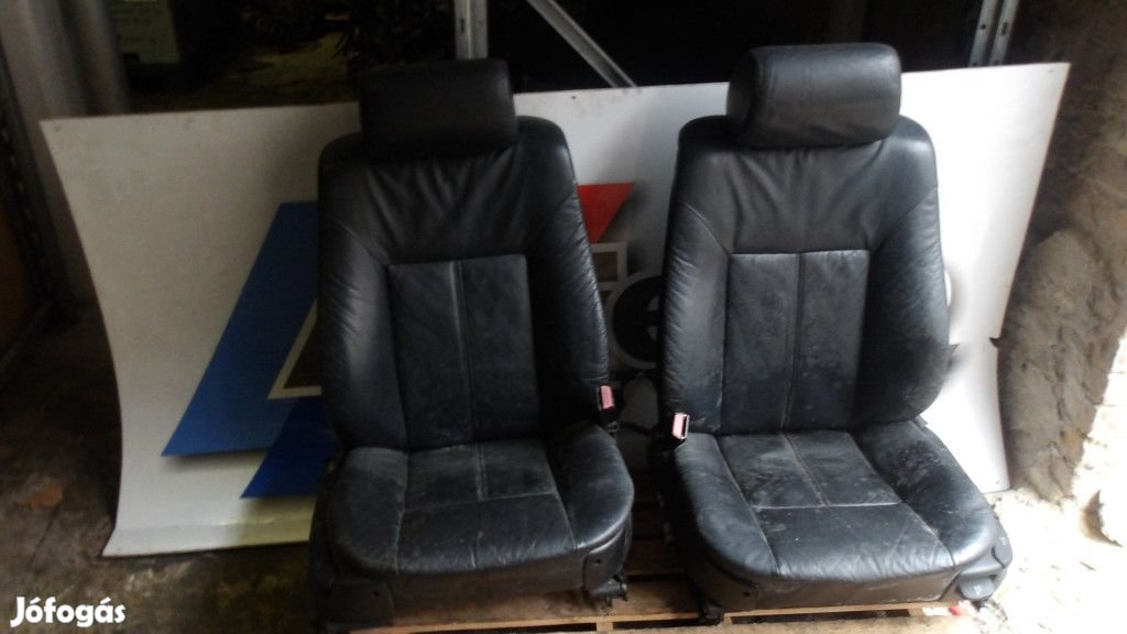 [GYÁRI BONTOTT] BMW E38 BŐR BELSŐ FEKETE KOMPLETT